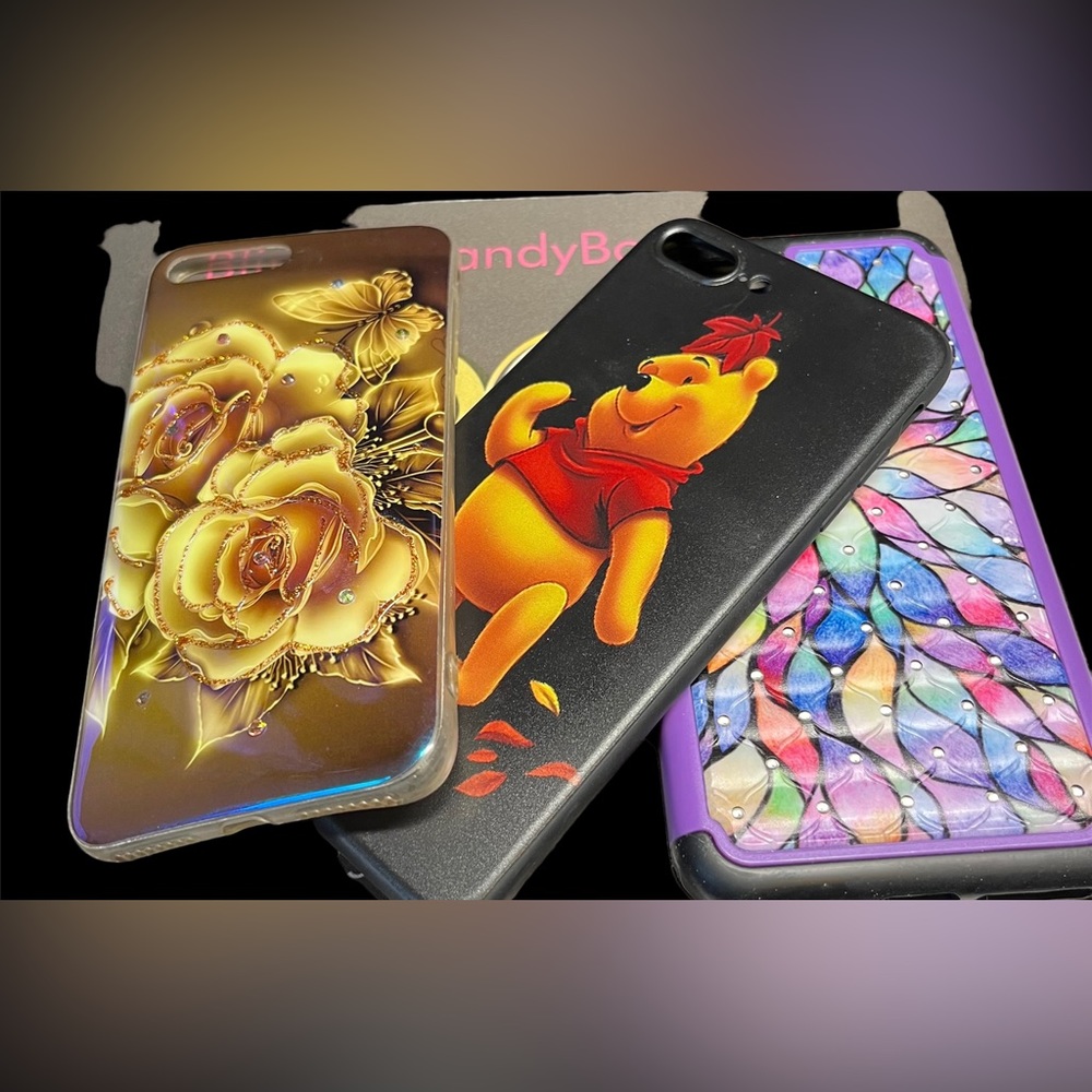 Lot of 3- 7/8iphone plus cases